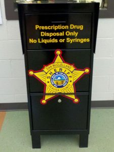 Drug Drop box sign